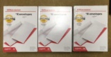 (3) Boxes of Office Depot #10 Envelopes, 500 in