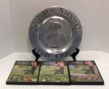 11” Atlanta National Golf Club Pewter Plate