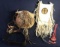 (2) Native American Bags; Beaded Necklace and