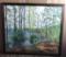 Framed Unsigned Painting - 47 1/2’’ x 41’’