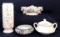 Assorted Vintage Glassware: White Dish with