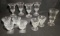 Set/4 Parfait Glasses, Set/4 Sherbet Glasses, Etc