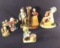 (5) Assorted Figurines: God Bless Our Home Man