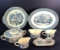 Assorted Royal China Blue Currier & Ives