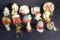 (15) Assorted Christmas Ornaments and Figurines: