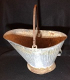 Vintage Coal/Ash Scuttle Bucket (10 3/4 in. Tall