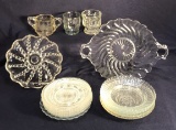 (17) Assorted Glassware: 3.25 in. Tumbler;