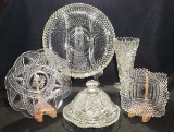 Assorted Glassware: 12