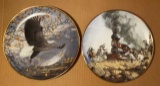 (2) Collector Plates by The Hamilton Collection: