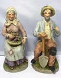 Set of 2 Homco 1433 Figurines: