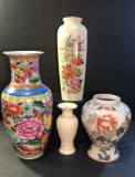 Assorted Vases: 10 3/4 in. Oriental Vase with