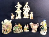 Assorted Vintage Figurines and Vases (9)