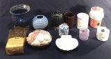 Assorted Bathroom and Glassware Items (12)