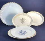 (5) Assorted Vintage Platters