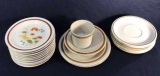 Assorted China: (10) Four Seasons Collection