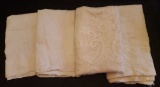 (2) Lace Tablecloths: 64