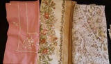 (3) Tablecloths: Pink 34