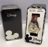 Women’s Mickey Mouse Watch with Brown Strap