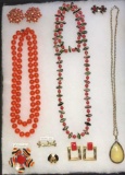 Assorted Signed and Unsigned Costume Jewelry