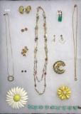 Assorted Signed and Unsigned Costume Jewelry