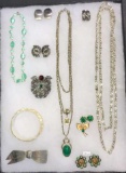 Assorted Signed and Unsigned Costume Jewelry