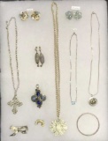 Assorted Signed and Unsigned Costume Jewelry