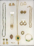 Assorted Signed and Unsigned Costume Jewelry