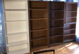 (4) Bookcases:  (3) approximately 29 3/4