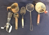 (6) Vintage Kitchen Utensils