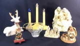 Assorted Christmas Decor: Wise Men Porcelain