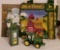 Assorted John Deere Accessories: Metal Wall Art,