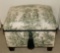 Upholstered Foot Stool w/Storage