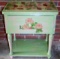 1-Drawer Painted Side Table