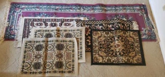 (6) Assorted Scatter Rugs