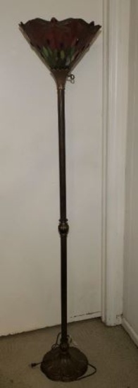 Tiffany Style Floor Lamp 63" Tall