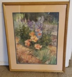 Framed and Double Matted Print by MH Hurlimann