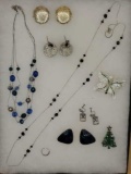 Assorted Costume Jewelry: Nine West, Napier, Etc
