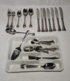 Set of Stainless Flatware-Wallace