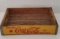 Yellow Coca Cola Wooden Crate