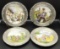 Set of (4) Vintage Seltmann Weiden Bavaria W.