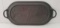 Cast Iron Oval Griddle, Made in USA with Duck