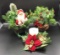 Assorted Christmas Decor: Santa in Sleigh