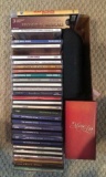 Assorted CDs and CD Case