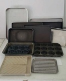 Assorted Baking Pans and Sheets, Wilton