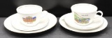 Dresden Souvenir Cup, Saucer and 7.5’’ Plate and