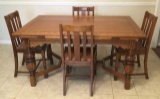 Dining Table & (4) Dining Chairs