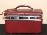 Vintage Samsonite Silhouette Burgundy Train