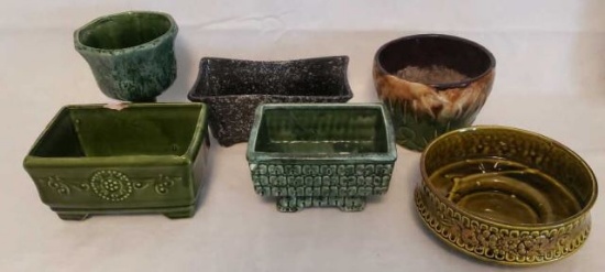 (6) Floral Containers