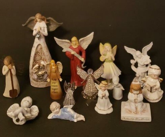 Assorted Angel Figurines