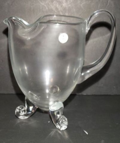 Romanian Crystal Pitcher